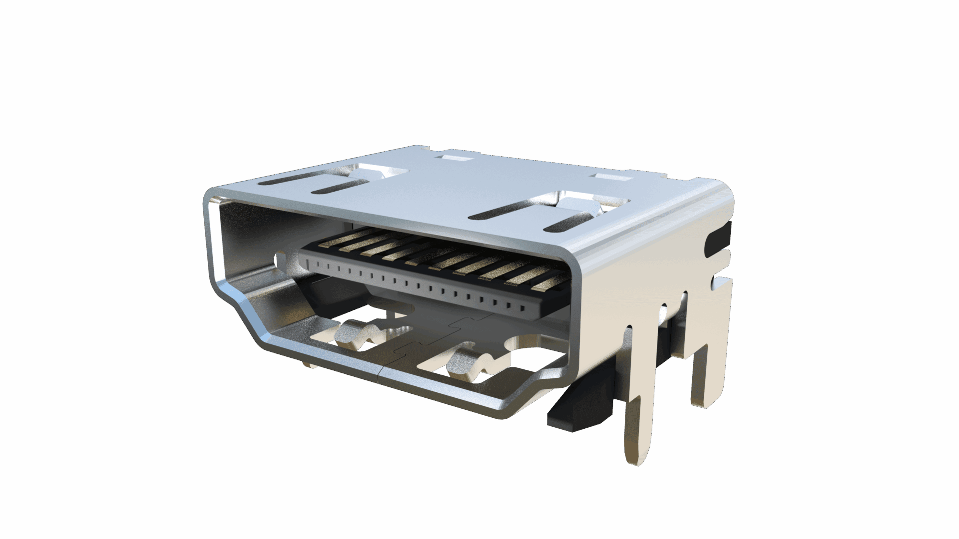 405_HDMI 2.1 SMD 鐵殼腳長 2.2